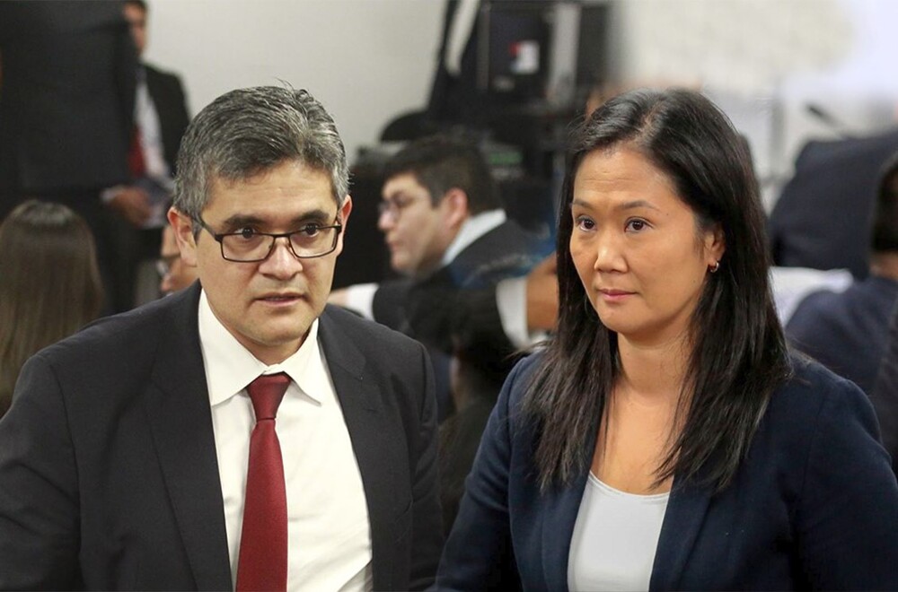 Keiko maniatada jurídicamente por Fiscal Domingo Pérez