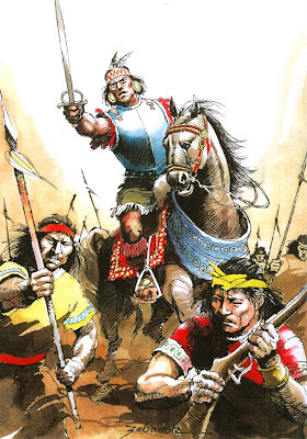 FALSEDADES SOBRE EL RELATO DE LOS CONSQUISTADORES…!!!..