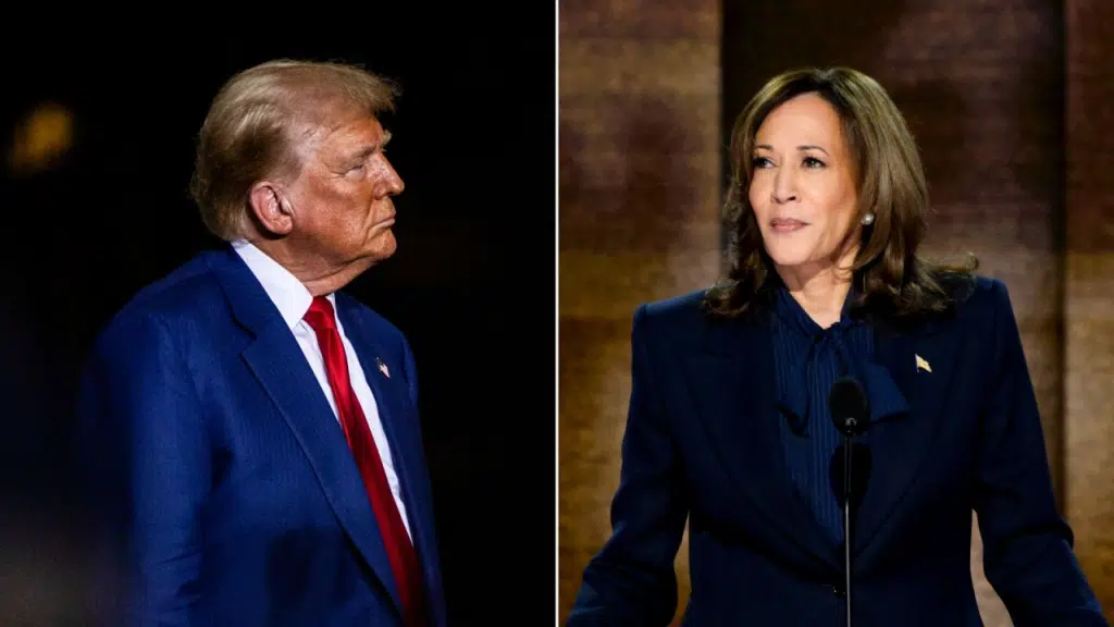 CNN : KAMALA HARRIS AVENTAJA A TRUMP EN 4 DE 6 ESTADOS CLAVES..!!