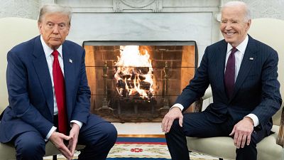 BIDEN A  TRUMP :  «Bienvenido de nuevo..»