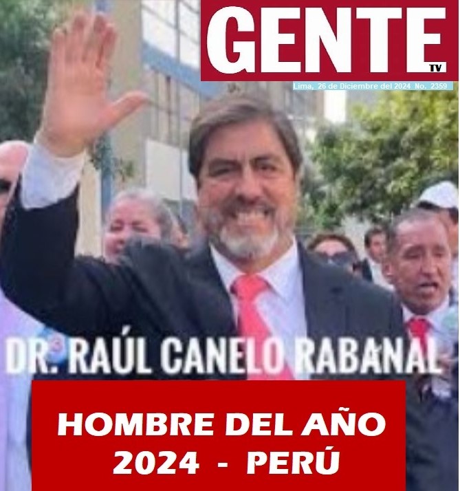 RAUL CANELO, HOMBRE DEL AÑO DEL PERÚ,  2024..!!..