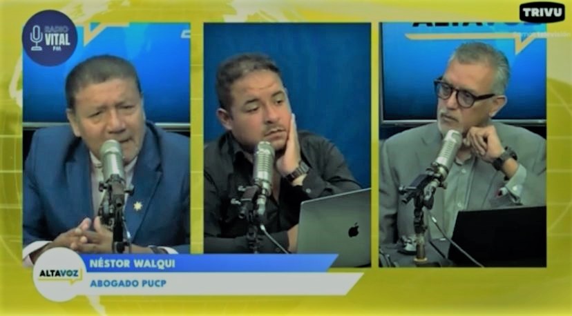 DR. NÉSTOR WALQUI EN DEFENSA DE LOS FUEROS DEL COLEGIO DE ABOGADOS DE LIMA..!!..