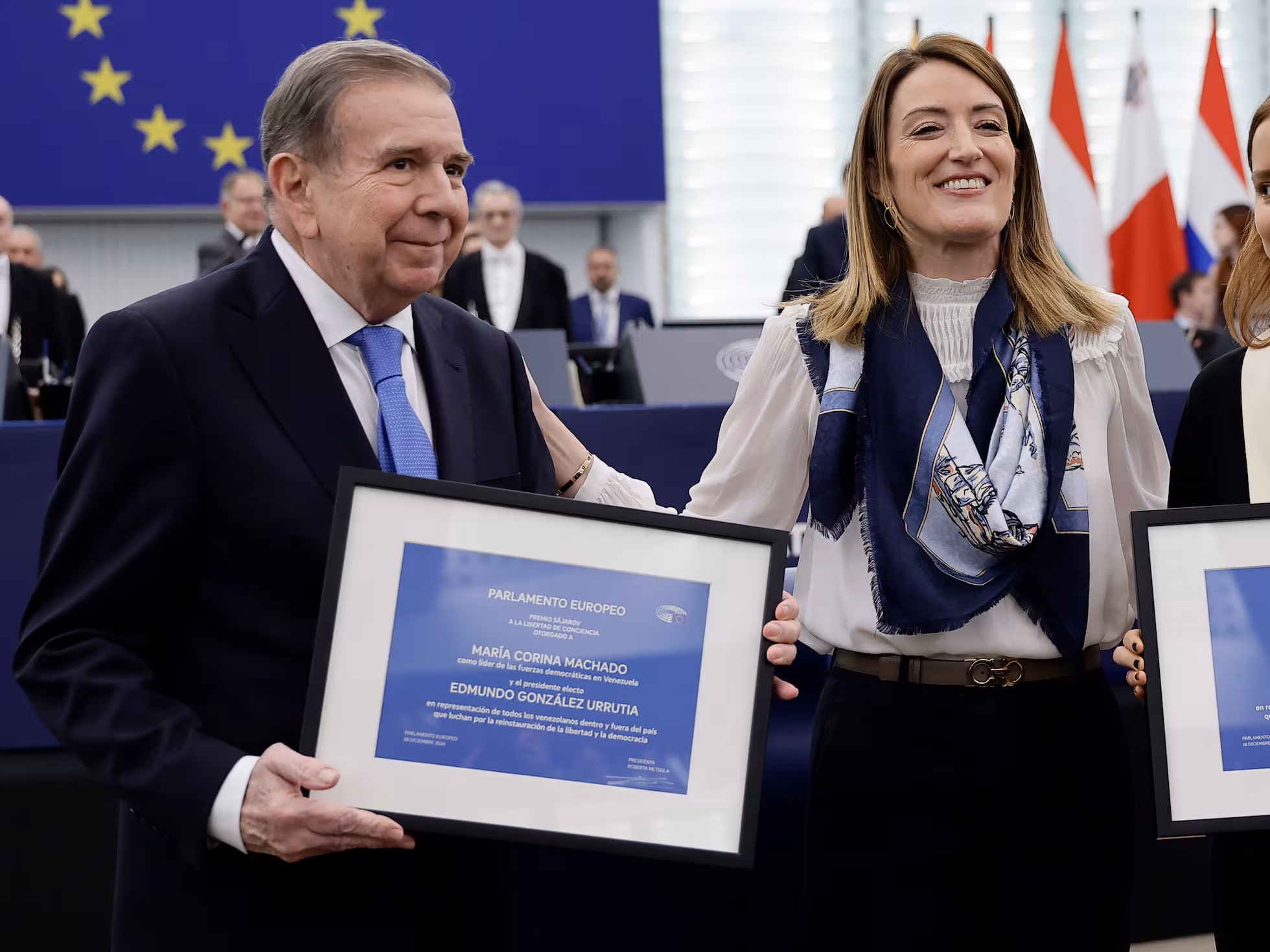 RECONOCIMIENTO INTERNACIONAL A EDMUNDO GONZÁLEZ COMO PRESIDENTE CONSTITUCIONAL DE VENEZUELA..!!!