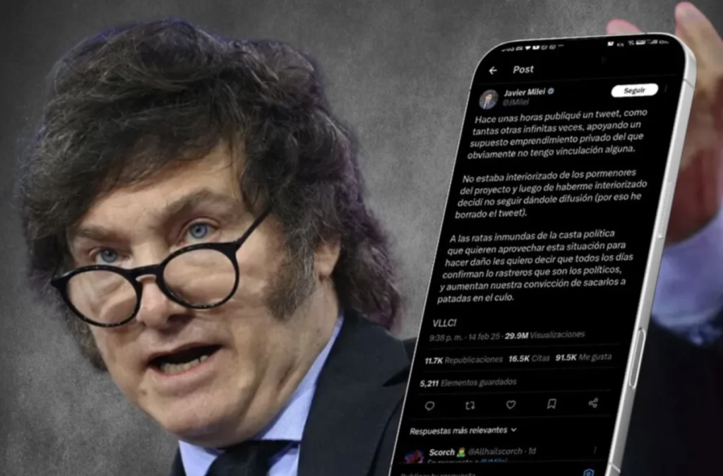 JAVIER MILEI Y SU CRIPTO EN EL FOCO..!!