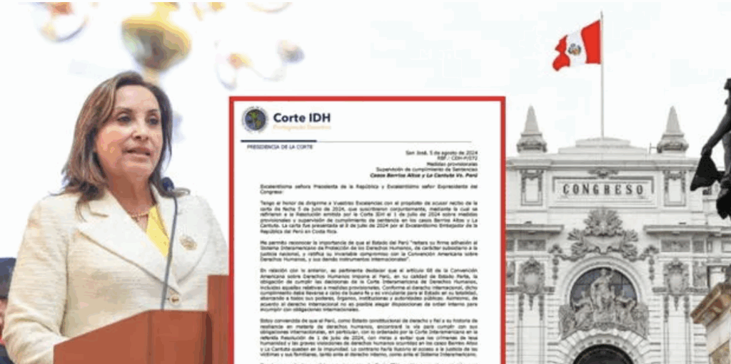 DINÁ BOLUARTE RECHAZA INTERFERENCIA DE LA CORTE INTERAMERICANA..!!!