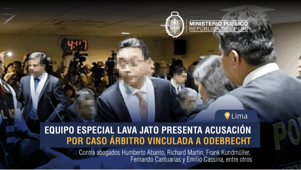 LA JUSTICIA PERUANA AVANZA ACUSACIÓN PENAL EN EL CASO ÁRBITROS..!!!