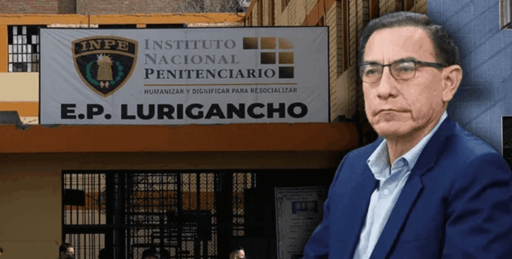 MARTÍN VIZCARRA SERÁ TRASLADADO AL PENAL DE LURIGANCHO…!!!!