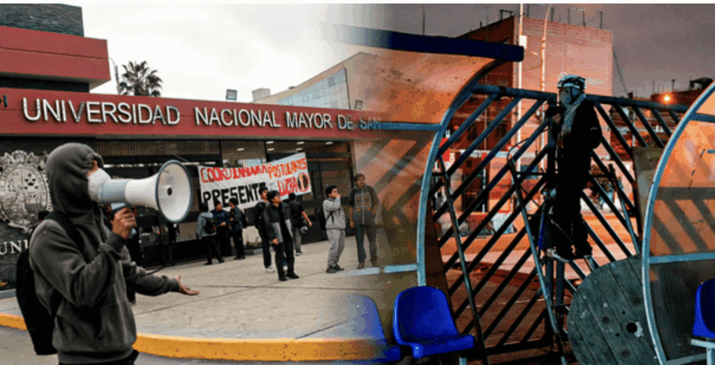 ESTUDIANTES DE LA UNMSM PROTESTAN CONTRA NUEVAS TASAS DE MATRÍCULA PARA 2026..!!!!