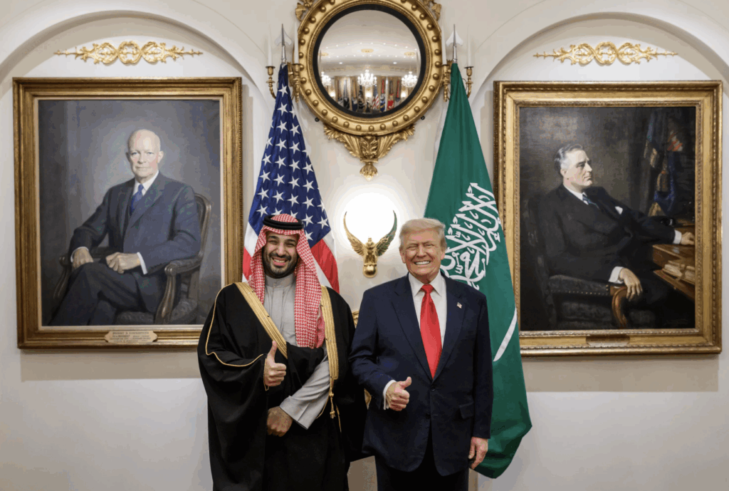 EE.UU. RECIBIRÁ CASI UN BILLÓN DE DÓLARES EN INVERSIONES DEL PRÍNCIPE MOHAMED BIN SALMÁN TRAS REUNIRSE CON EL PRESIDENTE DONALD TRUMP..!!!!!!!