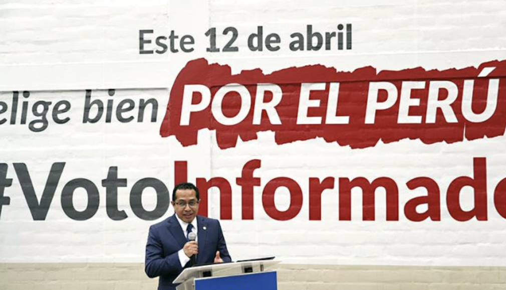 «ELIJE BIEN POR EL PERÚ» JNE LANZA CAMPAÑA CON MURAL CÍVICO..!!!!!