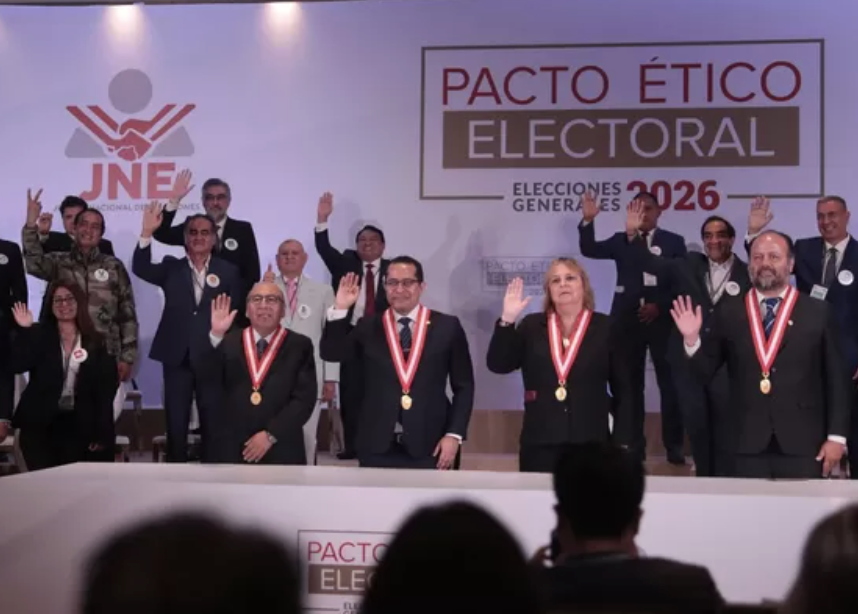 ADVERTENCIA PARA 2026 PACTO ÉTICO SIN LA FIRMA DE NUEVE PARTIDOS..!!!!