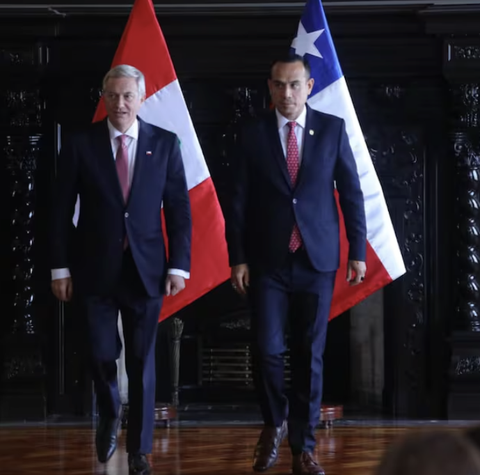 HISTÓRICA VISITA PRESIDENTE ELECTO JOSE ANTONIO KAST ES RECIBIDO POR EL PRESIDENTE JOSE JERÍ EN PALACIO DE GOBIERNO..!!!!