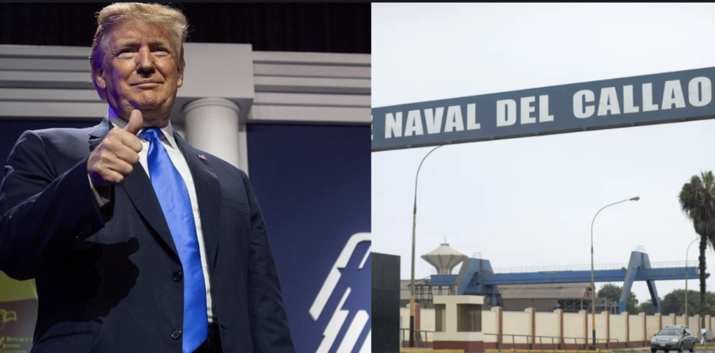 PRESIDENTE DONALD TRUMP IMPULSA LA SEGURIDAD REGIONAL CON UNA INVERSION MILLONARIA PARA LA BASE  NAVAL DEL CALLAO EN EL PERÚ..!!!!!