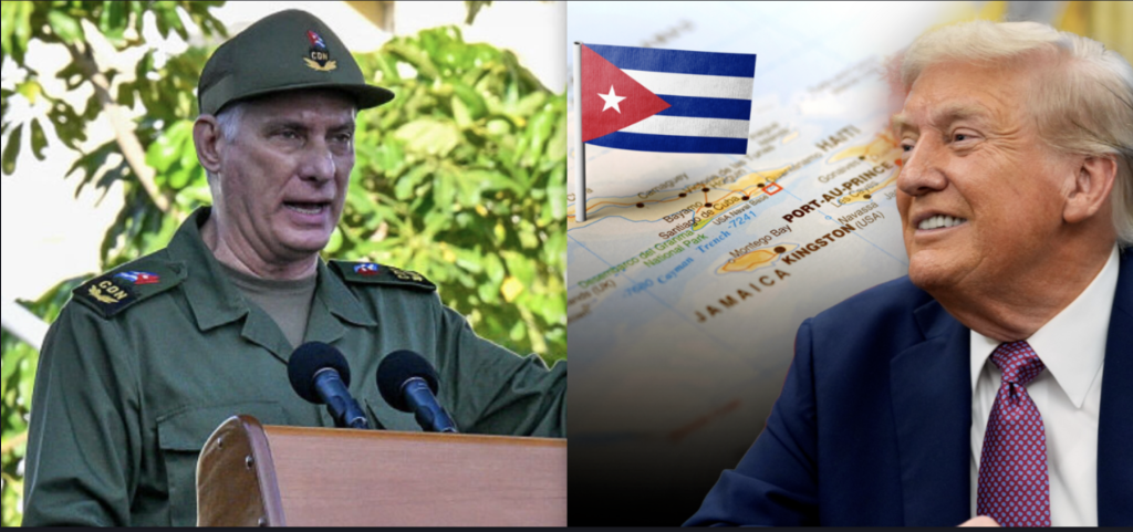 CON EL PRESIDENTE DONALD TRUMP AL FRENTE EL SIGUIENTE DICTADOR CUBANO EN CAER ES DÍAZ CANEL, CUBA SERÁ LIBRE DEL COMUNISMO..!!!!!!!