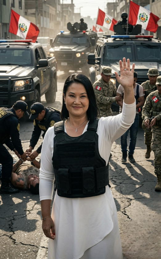 ¡KEIKO FUJIMORI: LA ÚNICA QUE SE ATREVE A DECLARARLE LA GUERRA A LA DELINCUENCIA QUE DESTRUYE EL PERÚ..!!!!!!!