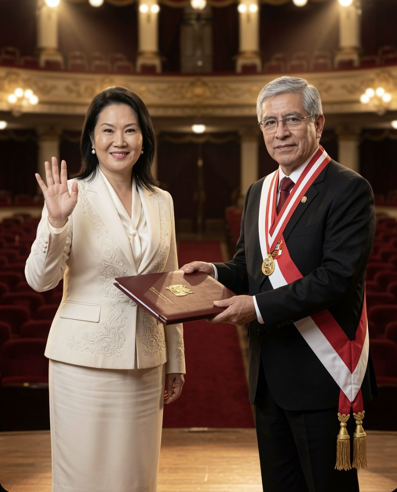 VICTORIA CONFIRMADA JNE ENTREGARÁ CREDENCIALES A FUJIMORI EL 15 DE JULIO..!!!!!!