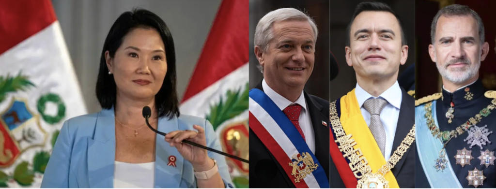 REY FELIPE VI DE ESPAÑA Y PRESIDENTES DE LA REGIÓN PARTICIPARÁN EN LA HISTÓRICA INVESTIDURA PRESIDENCIAL DE KEIKO FUJIMORI..!!!!