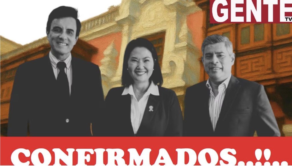 KEIKO FUJIMORI PRESENTA A LUIS GALARRETA Y CARLOS ESPÁ COMO PARTE DE SU PRIMER GABINETE MINISTERIAL..!!!!