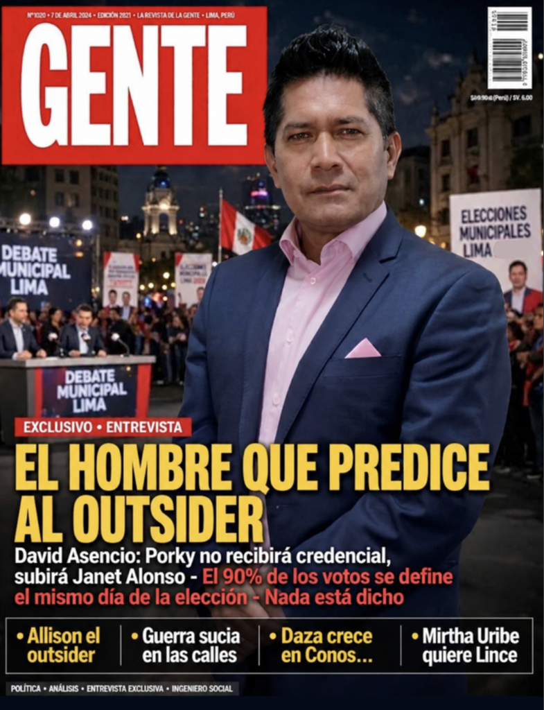 LA ELECCIÓN MUNICIPAL DE LIMA EN LA RECTA FINAL..!!